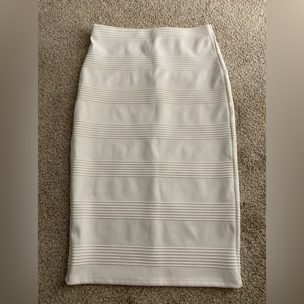 White skirt